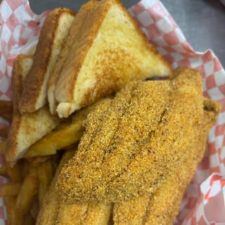 Fried Catfish Basket (3pc)